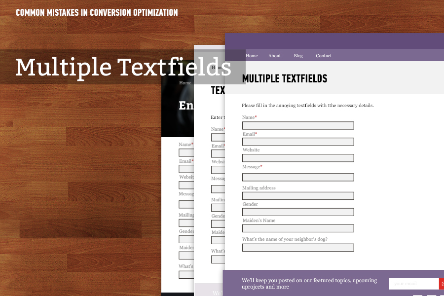 MultipleTextfields